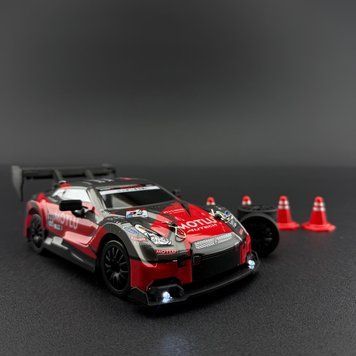 Іграшкова машинка Nissan GT-R для дріфту на радіокеруванні червоний 4WD R-8601 R-8601 фото